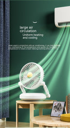 Desktop Desktop Fan Camping Office Telescopic Folding Pi-Mart