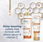 Dove Nourishing Shampoo; Glow Restore for Hair Shine Sulfate-Free for Damaged Hair; 13.5 oz EasyOptionXY LLC