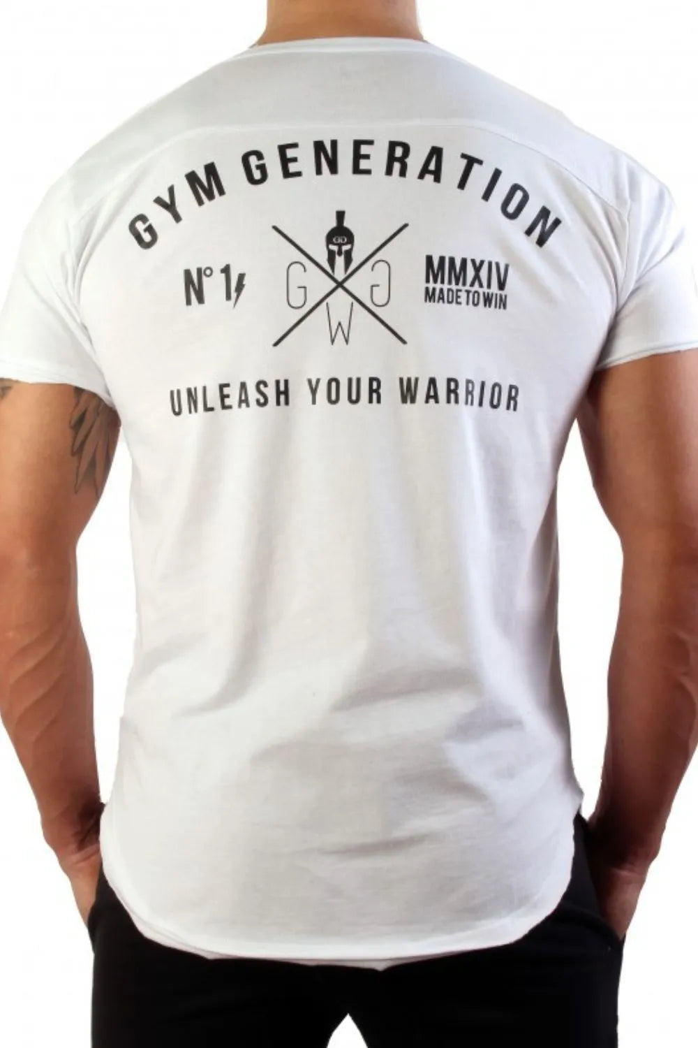 Men's Plus Size Graphic Round Neck Short Sleeve T-Shirt