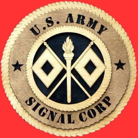 Flag Connections Signal Corps Wall Tributes The Military Gift Store