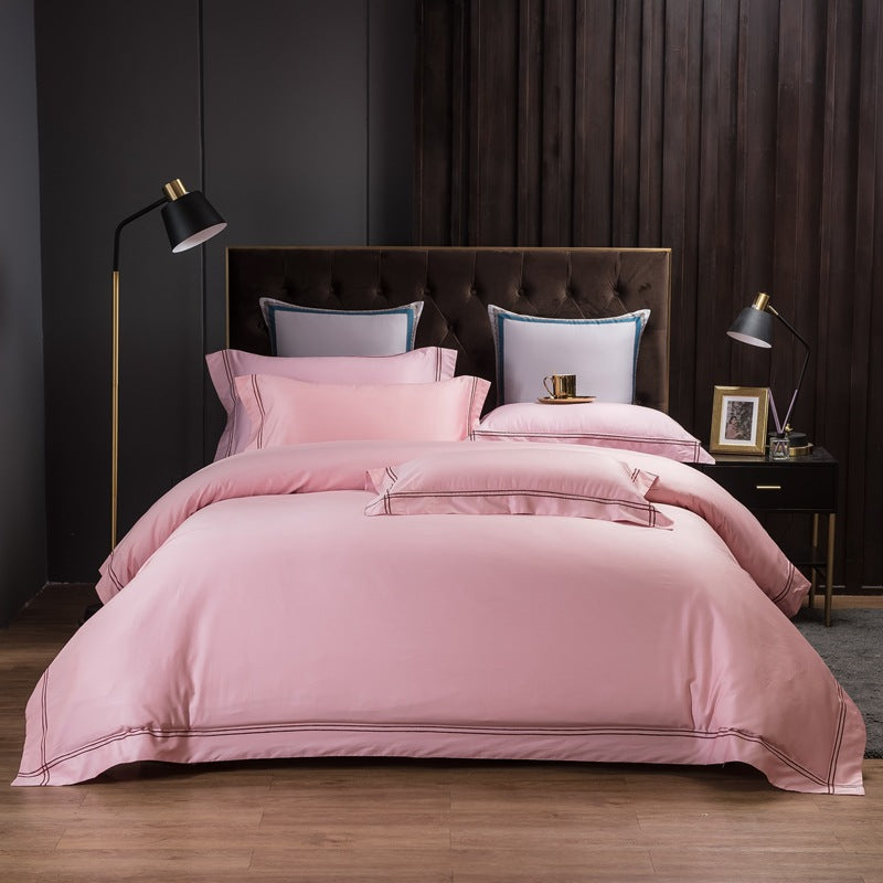 Four-piece Cotton Bed Linen And Duvet Cover Pi-Mart