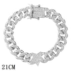 Iced Out Chain Bracelet Pi-Mart