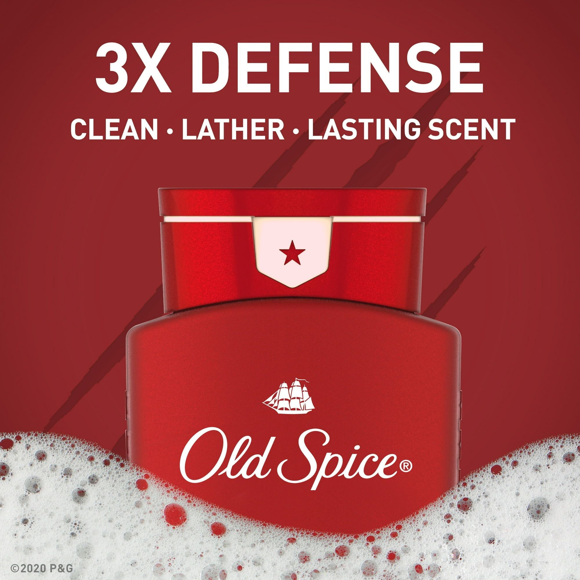 Old Spice Body Wash for Men, Tiger Claw, Long Lasting Lather, All Skin Types, 24 fl oz