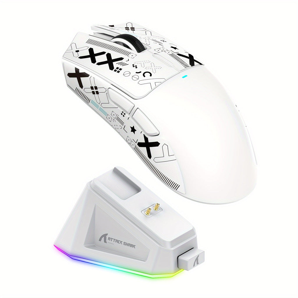 X11 Lightweight Wireless Gaming Mouse With Anti Slip Mouse Grip Tape, Self Adhesive Design Elastics Refined Side Grips Sticker Sweat Resistant Pads/Anti Sweat Paste, Cut To Fit Lootquake LLC