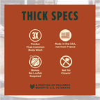 Duke Cannon Thick Body Wash - Bourbon - Oak Barrel & Amber Scent, 17.5 oz, 1 Bottle EasyOptionXY LLC