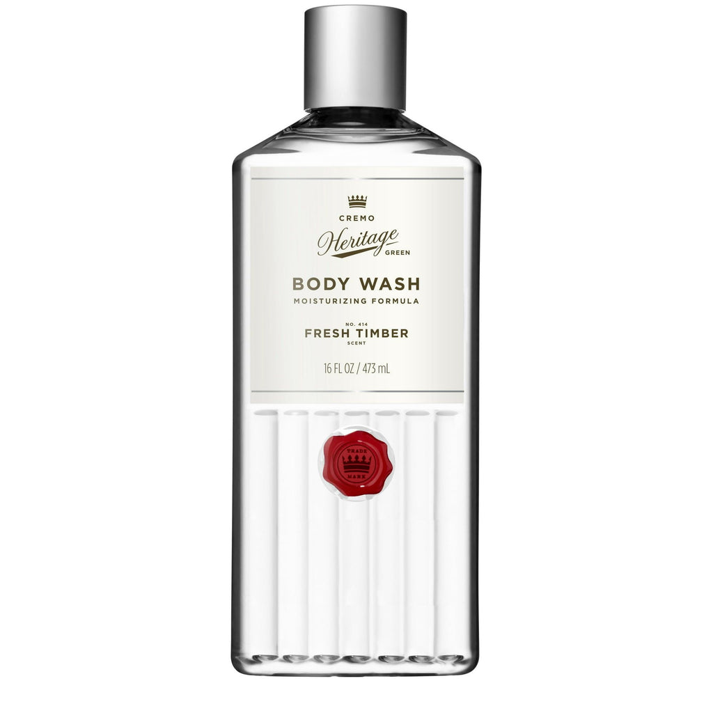 Cremo Moisturizing Body Wash 16 Oz, Heritage Green Fresh Timber Scent EasyOptionXY LLC