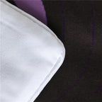 Purple crochet quilt cover three-piece bedding set Pi-Mart