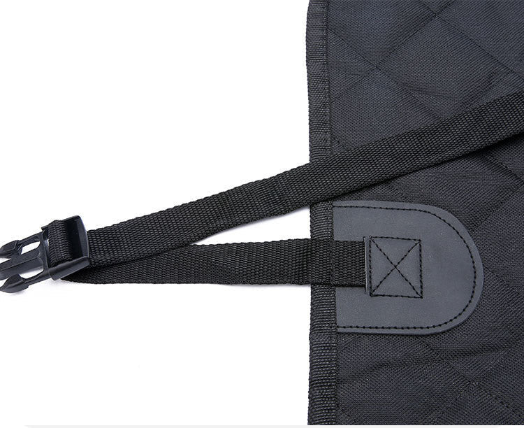 Dog Car Seat Cover View Mesh Pet Carrier Hammock Safety Protector Car Rear Back Seat Mat With Zipper And Pocket For Travel Pi-Mart
