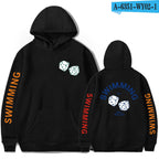 Men's And Women's Hooded Sweatshirt With Dice Print Pi-Mart