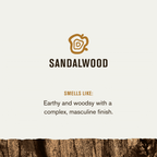 Every Man Jack Sandalwood Mens Antiperspirant Deodorant - Long Lasting Odor & Sweat Protection - 2.6oz