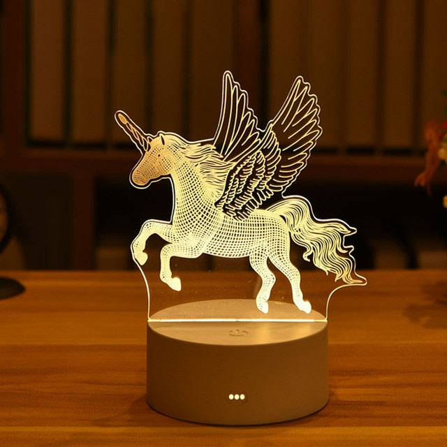 Kids 3D LED Creative Night Lamp - SJB-DIAMOND ELITES