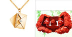 Fashion Jewelry Envelop Necklace Women Lover Letter Pendant Best Gifts For Girlfriend Lootquake LLC