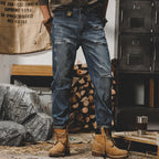 American Retro Autumn Jeans Men Lootquake LLC