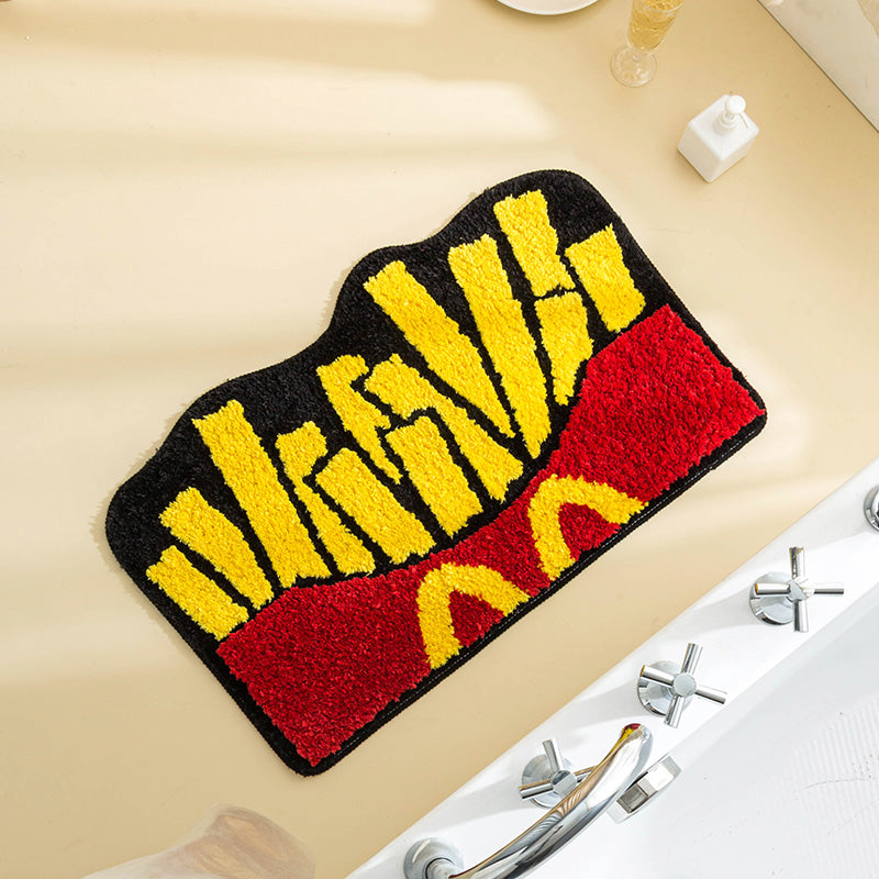 Household Fashion Bathroom Water-absorbent Non-slip Floor Mat Pi-Mart
