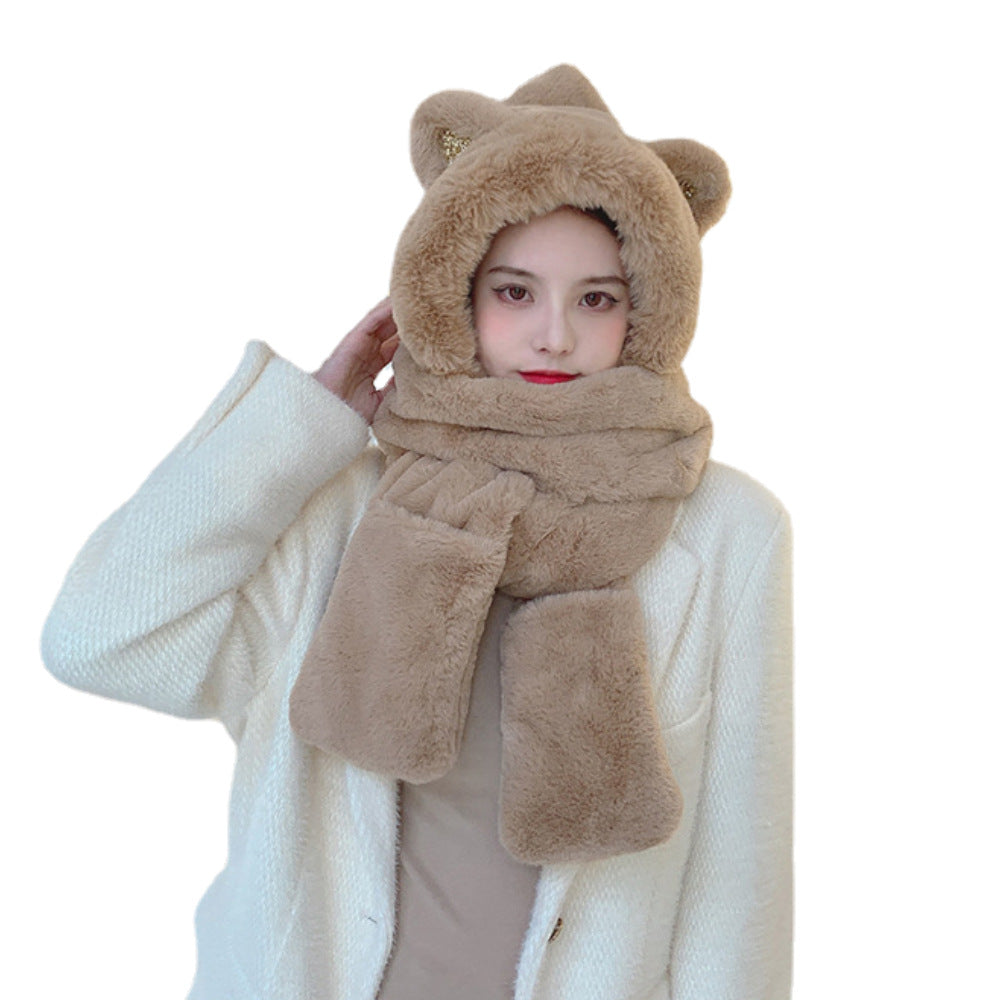 USB Heating Keep Warm And Emit Heat Hat Pi-Mart