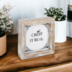 Reversible Double-Sided Fall And Halloween Sign, Autumn Color / Creep It Real BandsCo Straps