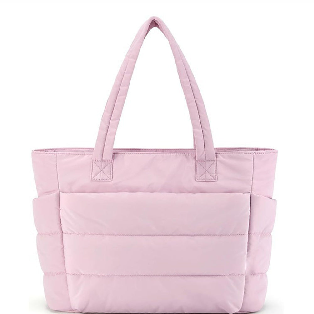 Women's Cotton Handbag Large Zipper Travel Essential Pi-Mart