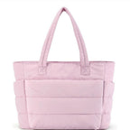 Women's Cotton Handbag Large Zipper Travel Essential Pi-Mart