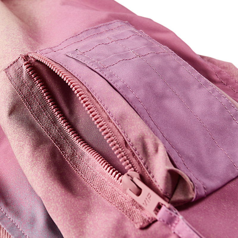 Men's Trendy Gradient Tie-dye Bomber Jacket Pi-Mart