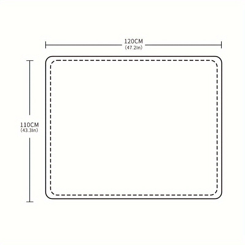2 Layers Muslin Blanket, Bamboo Cotton Muslin Blanket For Home And Travel Use Halloween, Christmas Gift Lootquake LLC