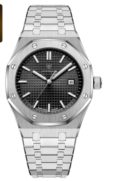 Waterproof Fashion Business Trend Luminous Calendar Watch Pi-Mart