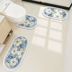 Bathroom Absorbent Non-slip Carpet Floor Mat Pi-Mart