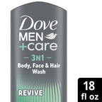 Dove Men+Care Revive Hydrating 3-in-1 Tea Tree Oil Body Wash, 18 fl oz EasyOptionXY LLC
