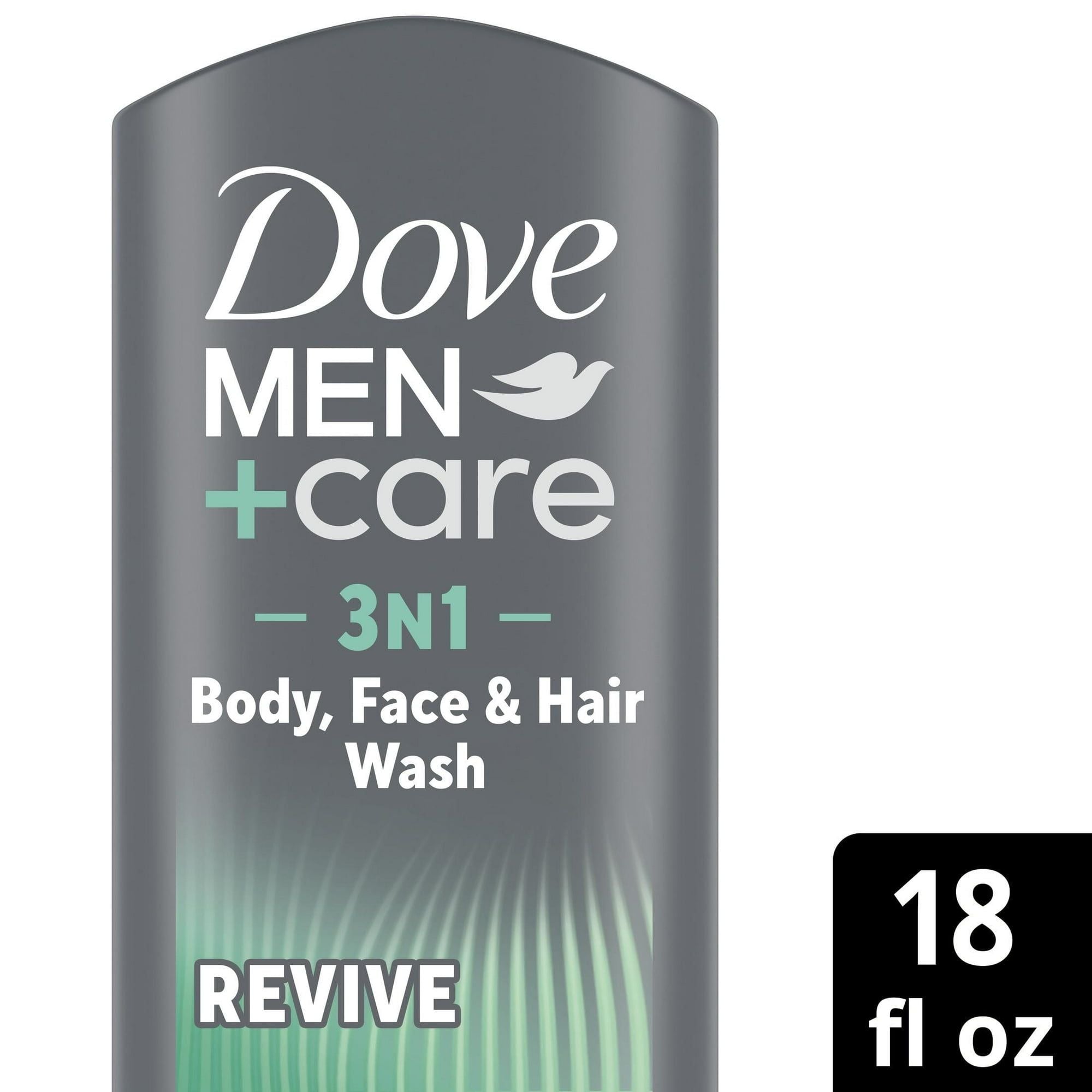 Dove Men+Care Revive Hydrating 3-in-1 Tea Tree Oil Body Wash, 18 fl oz EasyOptionXY LLC