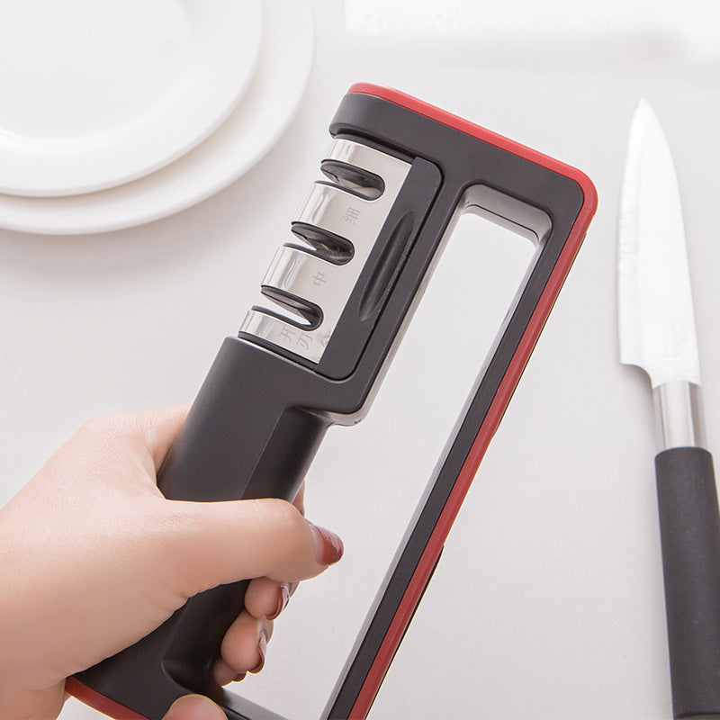 Professional Knife Sharpener Diamond Quick Professional 3 Stages Sharpener Knife Sharpening Tools Sharpening Stone Pi-Mart