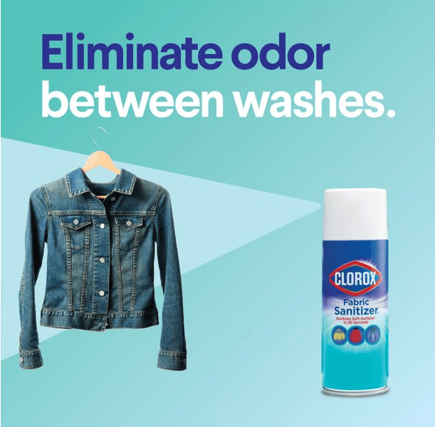 Clorox Fabric Sanitizer Aerosol Spray; Lavender Scent - 14 Ounces EasyOptionXY LLC