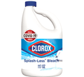 Clorox Splash-Less Liquid Bleach; Regular - 117 oz