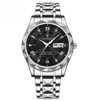 Men's Waterproof Double Calendar Luminous Quartz Watch Pi-Mart