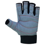 Sailing Gloves All Cut Fingers Blue Grey kayaking watersports - SJB-DIAMOND ELITES
