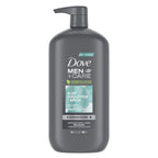 Dove Men+Care Relaxing Hydrating Face and Body Wash, Blue Eucalyptus and Birch, 30 fl oz