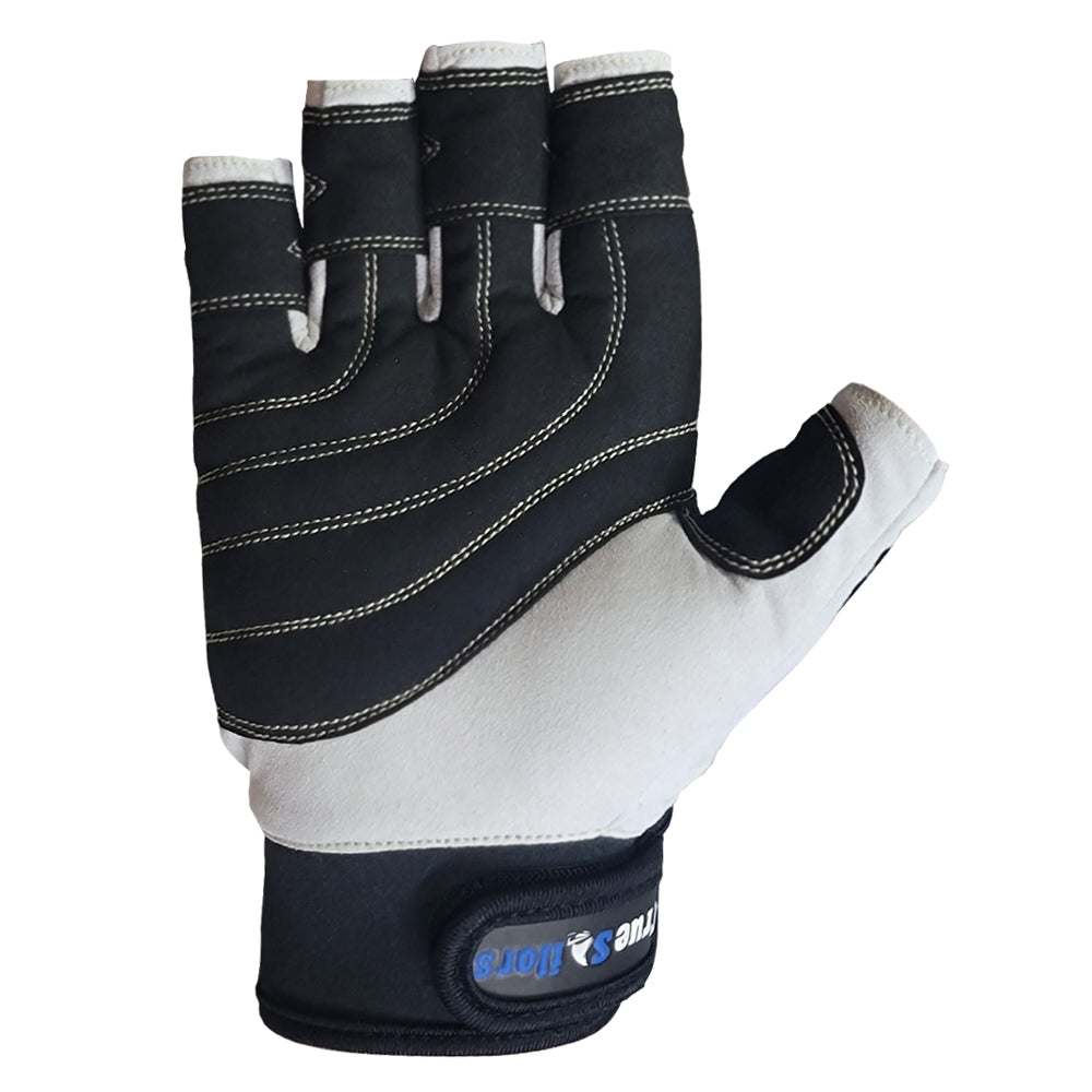 True Sailors Sailing Gloves Kayaking Yachting Dinghy Rope Fishing Tool Short Finger Glove - SJB-DIAMOND ELITES