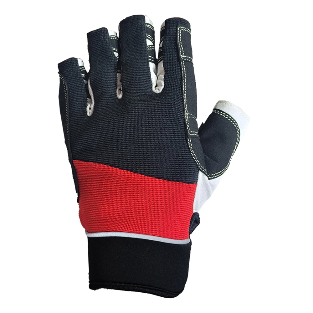 True Sailors Sailing Gloves Kayaking Yachting Dinghy Rope Fishing Tool Short Finger Glove - SJB-DIAMOND ELITES