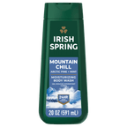 Irish Spring Mens Body Wash, Mountain Chill Scented Body Wash for Men, 20 Oz Bottle