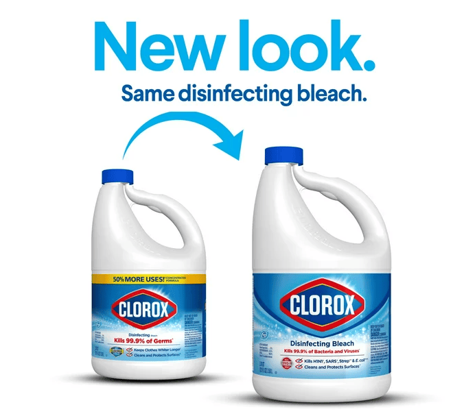 Clorox Disinfecting Bleach; Regular (Concentrated Formula) - 121 fl oz EasyOptionXY LLC