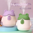 New Mini Small Desktop Han Female Bear Humidifier Cute Pet Cartoon Cute Pi-Mart