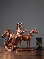 War Horse Bronze Horse Head Power Horse Resin Crafts Lootquake LLC