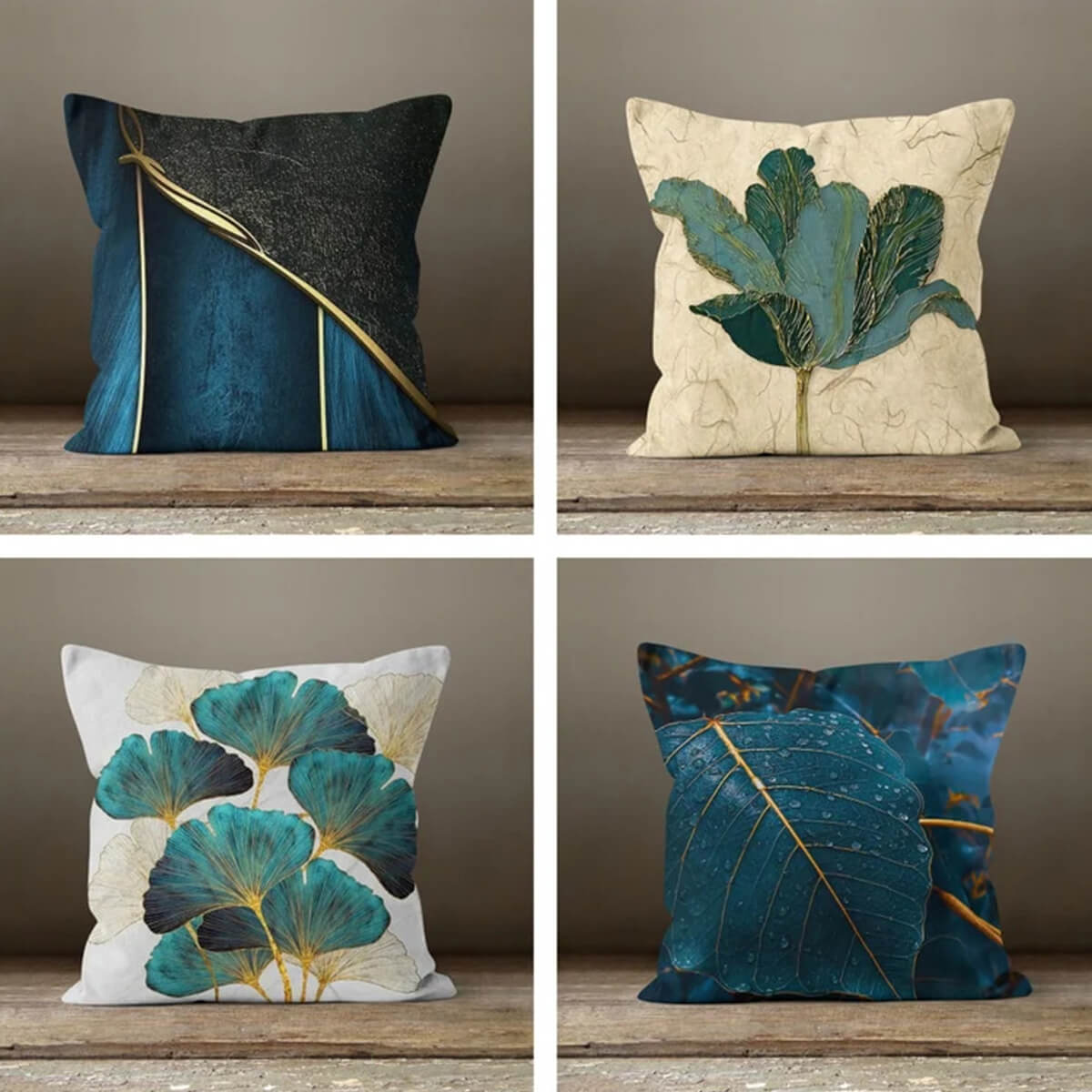 Sofa Cushion Flannel Pillowcase Pi-Mart