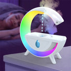 RGB Night Light Water Droplet Sprayer Anti-Gravity Air Humidifier 350ml Creative Home Office Mist Maker Diffuser Christmas Gift Pi-Mart