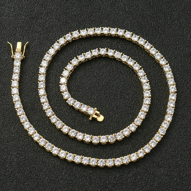 Box Clasp Necklace - SJB-DIAMOND ELITES