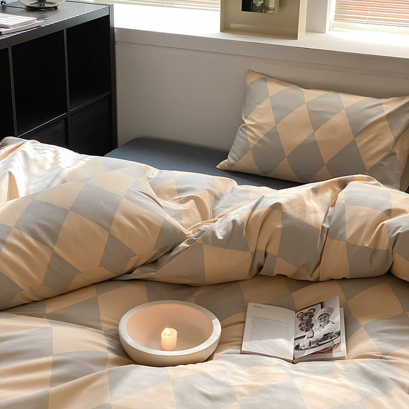 Four-piece Quilt Cover Sheet Bedding Pi-Mart