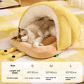 Warm Cat Semi-closed Snail Slippers Nest Pet Products Pi-Mart