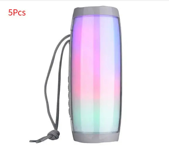 Wireless Bluetooth Speaker 10W Waterproof Column Subwoofer Portable Soundbar