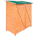 vidaXL Wooden Shed Garden Tool Shed Storage Room Large Lootquake LLC