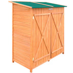 vidaXL Wooden Shed Garden Tool Shed Storage Room Large Lootquake LLC