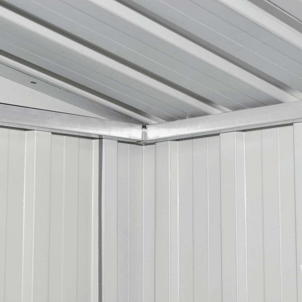 vidaXL Outdoor Storage Shed Garden Shed Patio Metal Storage Backyard Shed Lootquake LLC