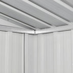 vidaXL Outdoor Storage Shed Garden Shed Patio Metal Storage Backyard Shed Lootquake LLC